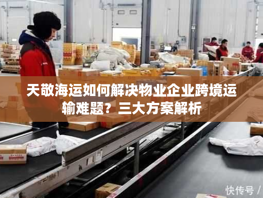 天敬海运如何解决物业企业跨境运输难题？三大方案解析