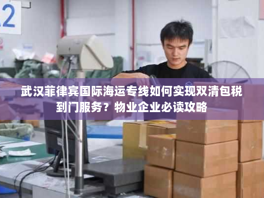 武汉菲律宾国际海运专线如何实现双清包税到门服务?物业企业必读攻略 武汉菲律宾国际海运专线如何实现双清包税到门服务?物业企业必读攻略