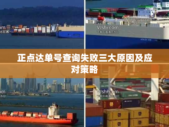 正点达单号查询失败三大原因及应对策略