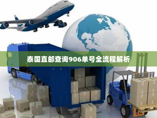 泰国直邮查询906单号全流程解析