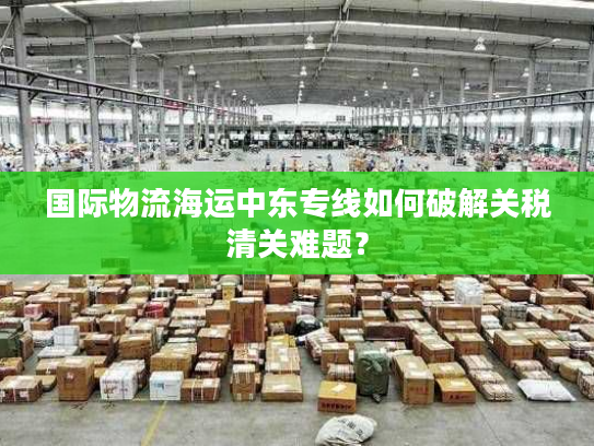 国际物流海运中东专线如何破解关税清关难题？