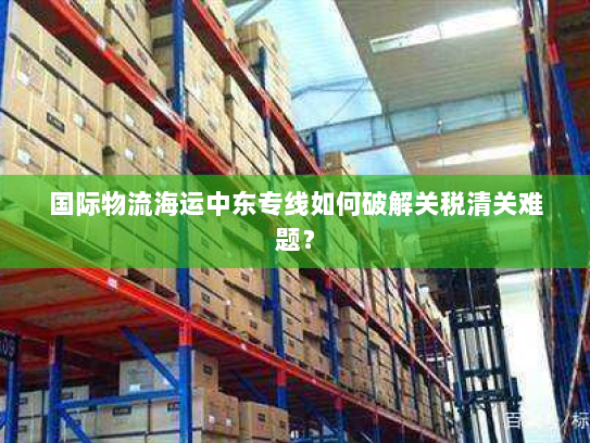 国际物流海运中东专线如何破解关税清关难题？