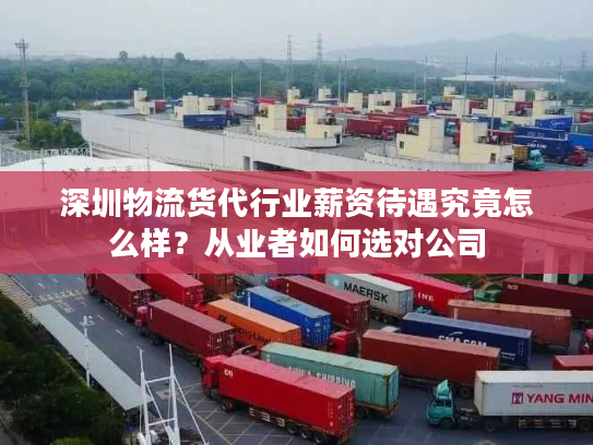 深圳物流货代行业薪资待遇究竟怎么样？从业者如何选对公司