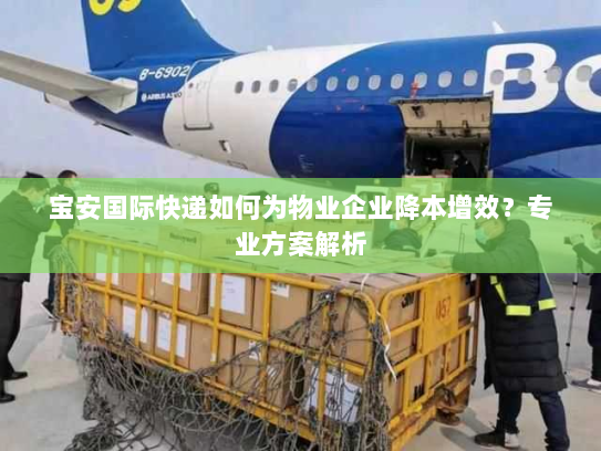 宝安国际快递如何为物业企业降本增效？专业方案解析