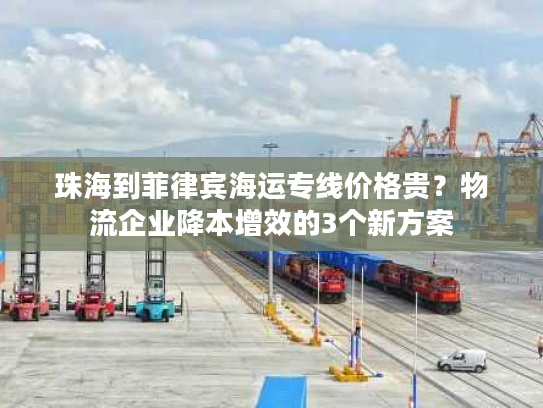 珠海到菲律宾海运专线价格贵?物流企业降本增效的3个新方案 珠海到菲律宾海运专线价格贵?物流企业降本增效的3个新方案