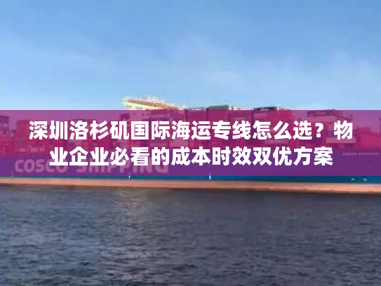 深圳洛杉矶国际海运专线怎么选？物业企业必看的成本时效双优方案