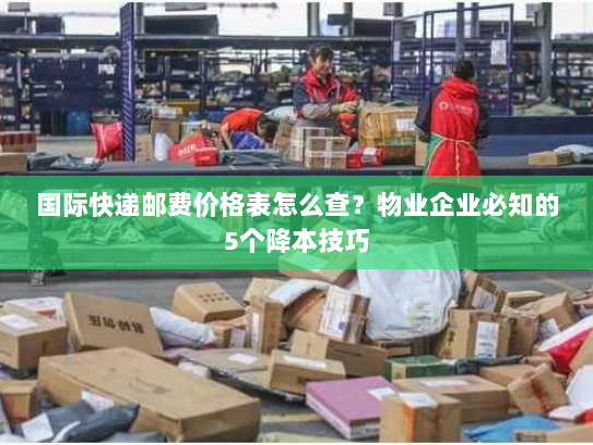 国际快递邮费价格表怎么查？物业企业必知的5个降本技巧