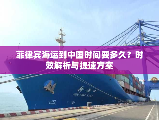 菲律宾海运到中国时间要多久？时效解析与提速方案