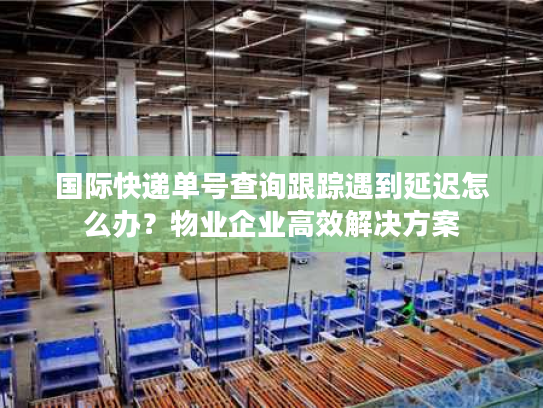 国际快递单号查询跟踪遇到延迟怎么办？物业企业高效解决方案