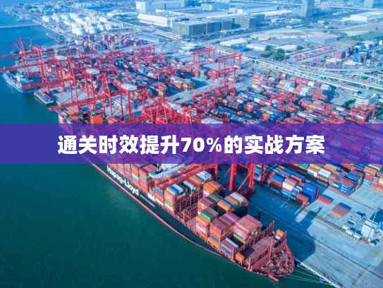 通关时效提升70%的实战方案