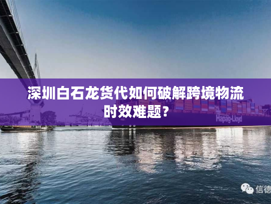 深圳白石龙货代如何破解跨境物流时效难题？