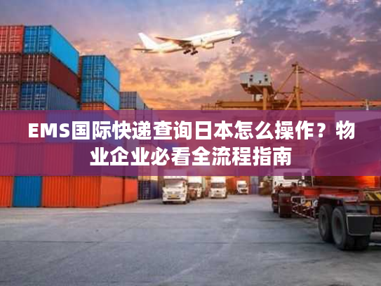 EMS国际快递查询日本怎么操作？物业企业必看全流程指南