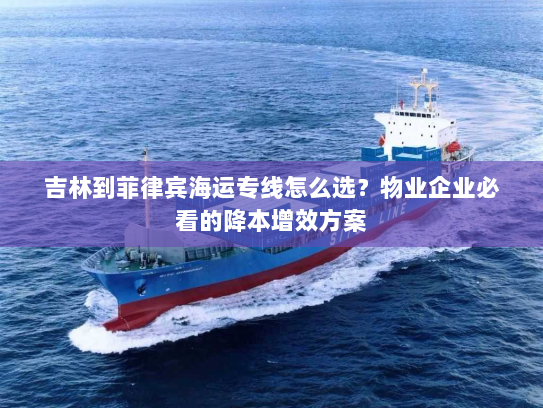 吉林到菲律宾海运专线怎么选？物业企业必看的降本增效方案