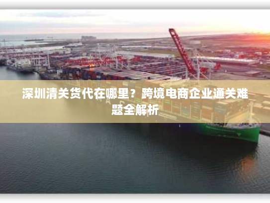 深圳清关货代在哪里?跨境电商企业通关难题全解析 深圳清关货代在哪里?跨境电商企业通关难题全解析