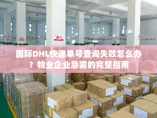 国际DHL快递单号查询失败怎么办？物业企业急需的完整指南