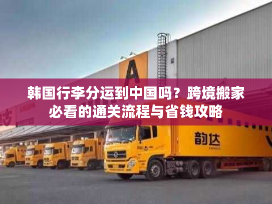 韩国行李分运到中国吗？跨境搬家必看的通关流程与省钱攻略