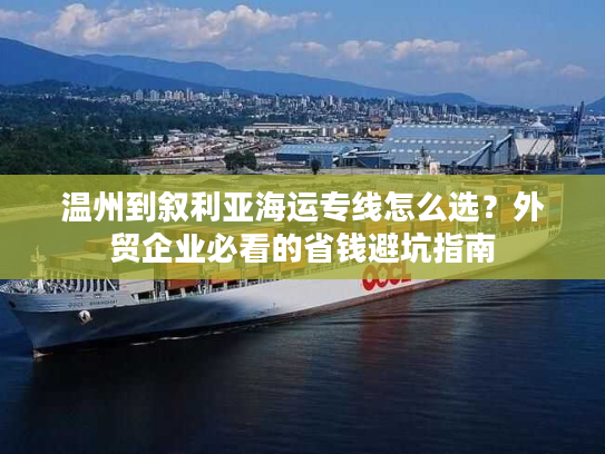 温州到叙利亚海运专线怎么选？外贸企业必看的省钱避坑指南