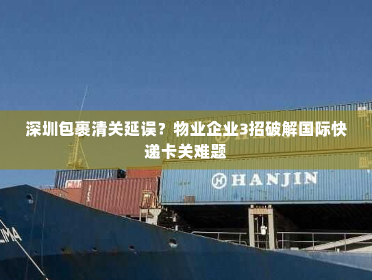 深圳包裹清关延误?物业企业3招破解国际快递卡关难题 深圳包裹清关延误?物业企业3招破解国际快递卡关难题