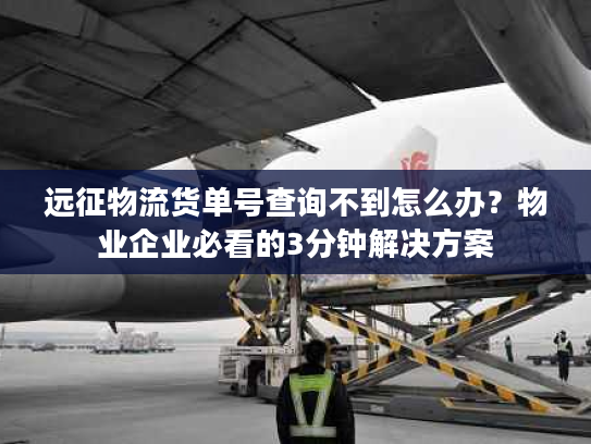 远征物流货单号查询不到怎么办？物业企业必看的3分钟解决方案