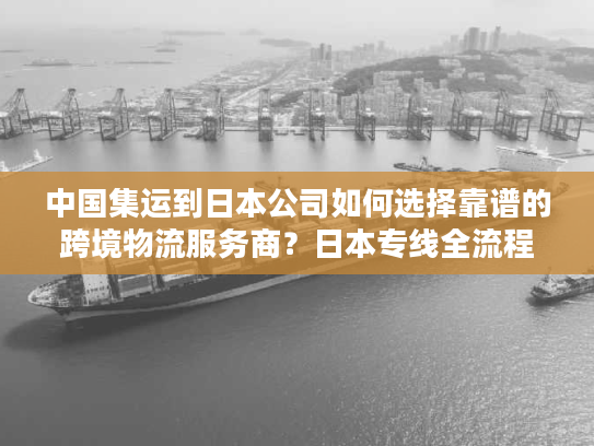中国集运到日本公司如何选择靠谱的跨境物流服务商?日本专线全流程解析 中国集运到日本公司如何选择靠谱的跨境物流服务商?日本专线全流程解析