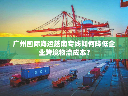 广州国际海运越南专线如何降低企业跨境物流成本？