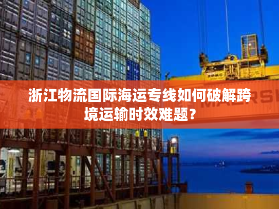 浙江物流国际海运专线如何破解跨境运输时效难题？