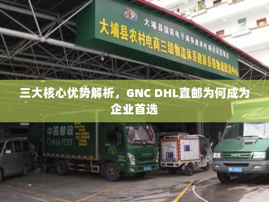 三大核心优势解析，GNC DHL直邮为何成为企业首选