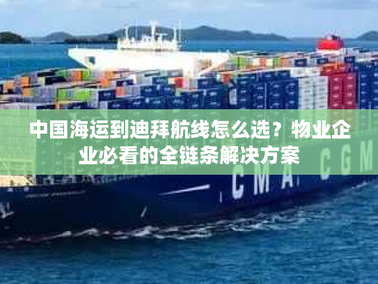 中国海运到迪拜航线怎么选？物业企业必看的全链条解决方案