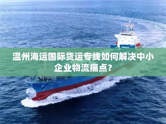 温州海运国际货运专线如何解决中小企业物流痛点？