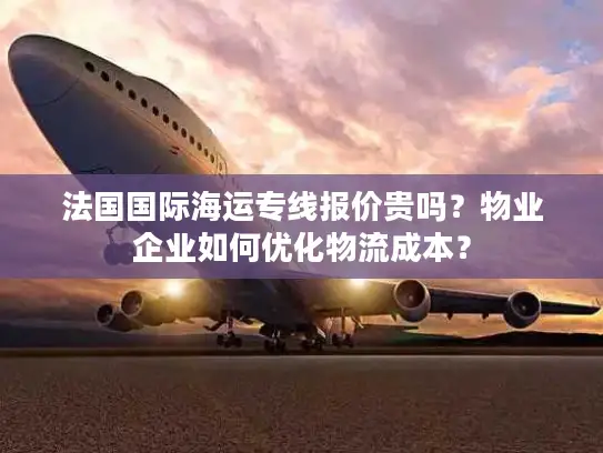 法国国际海运专线报价贵吗？物业企业如何优化物流成本？