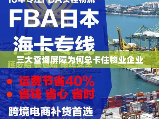 三大查询屏障为何总卡住物业企业