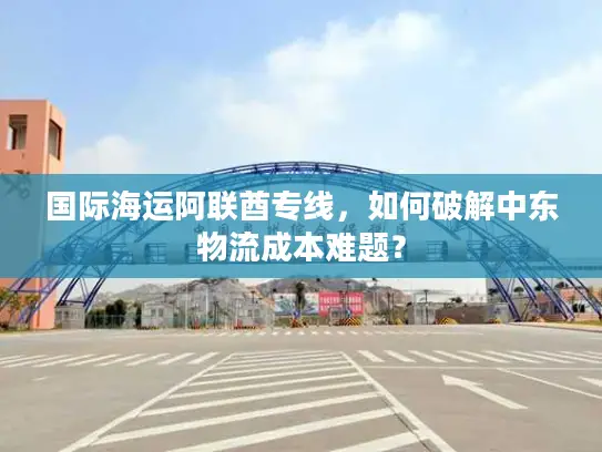 国际海运阿联酋专线，如何破解中东物流成本难题？