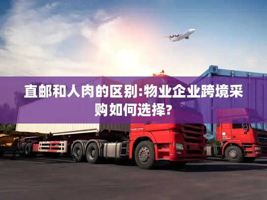 直邮和人肉的区别:物业企业跨境采购如何选择?