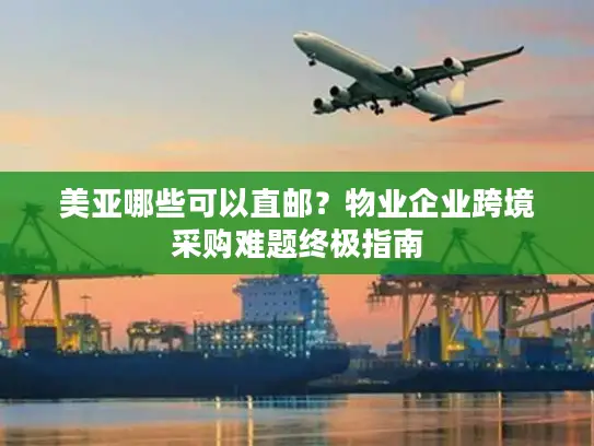 美亚哪些可以直邮？物业企业跨境采购难题终极指南