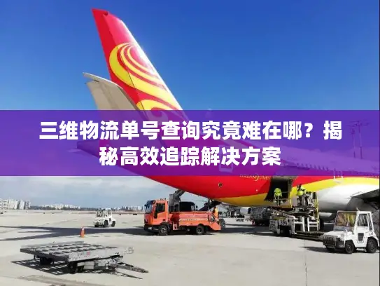三维物流单号查询究竟难在哪?揭秘高效追踪解决方案 三维物流单号查询究竟难在哪?揭秘高效追踪解决方案