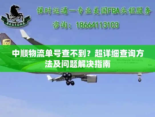 中顺物流单号查不到？超详细查询方法及问题解决指南