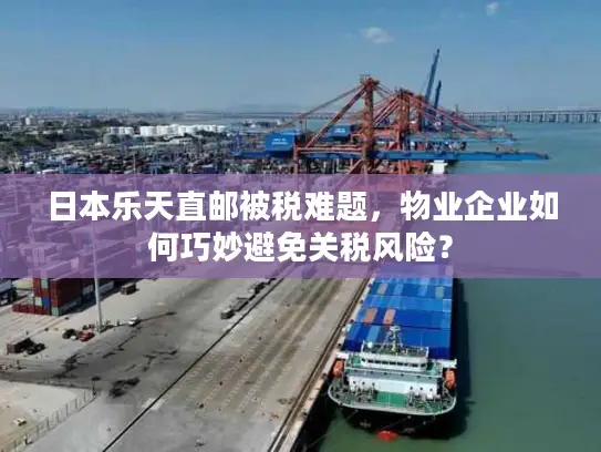 日本乐天直邮被税难题，物业企业如何巧妙避免关税风险？