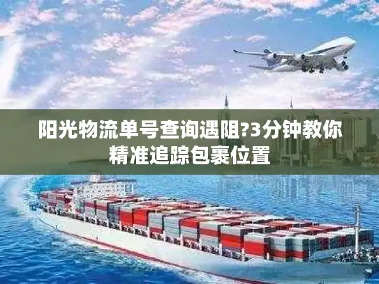 阳光物流单号查询遇阻?3分钟教你精准追踪包裹位置