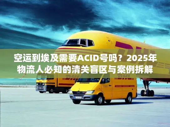空运到埃及需要ACID号吗？2025年物流人必知的清关盲区与案例拆解