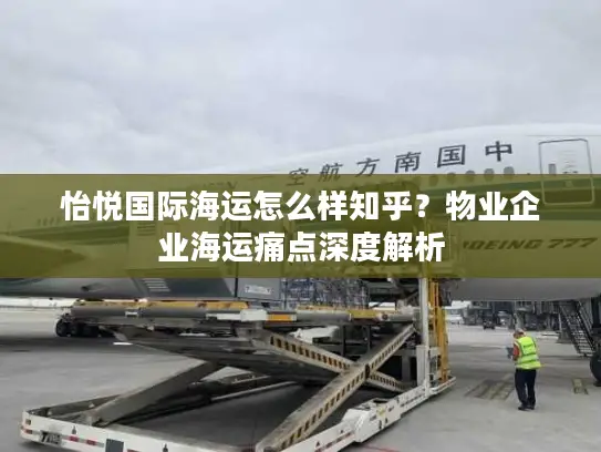 怡悦国际海运怎么样知乎？物业企业海运痛点深度解析