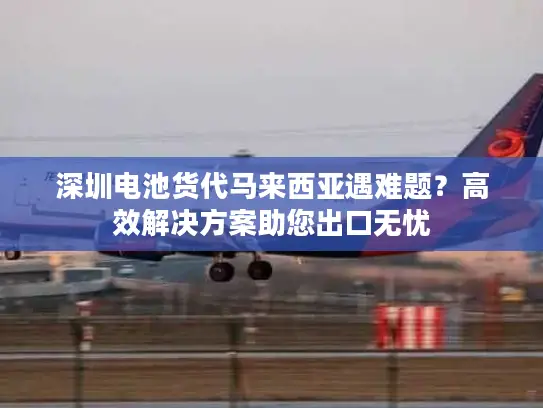 深圳电池货代马来西亚遇难题？高效解决方案助您出口无忧