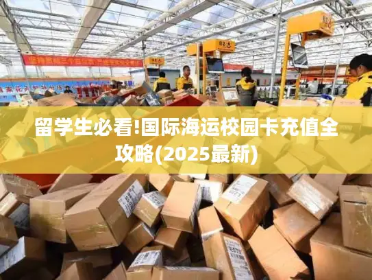 留学生必看!国际海运校园卡充值全攻略(2025最新)