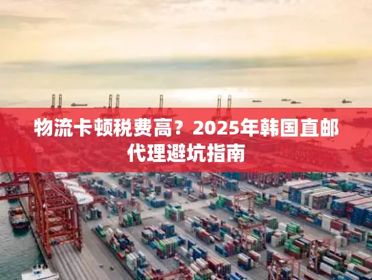 物流卡顿税费高？2025年韩国直邮代理避坑指南