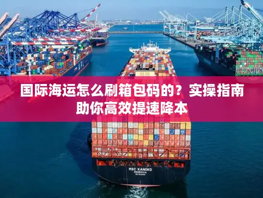 国际海运怎么刷箱包码的？实操指南助你高效提速降本