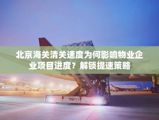 北京海关清关速度为何影响物业企业项目进度？解锁提速策略