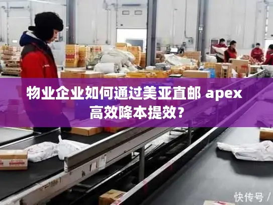 物业企业如何通过美亚直邮 apex 高效降本提效？