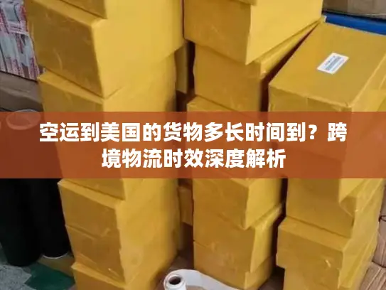 空运到美国的货物多长时间到？跨境物流时效深度解析