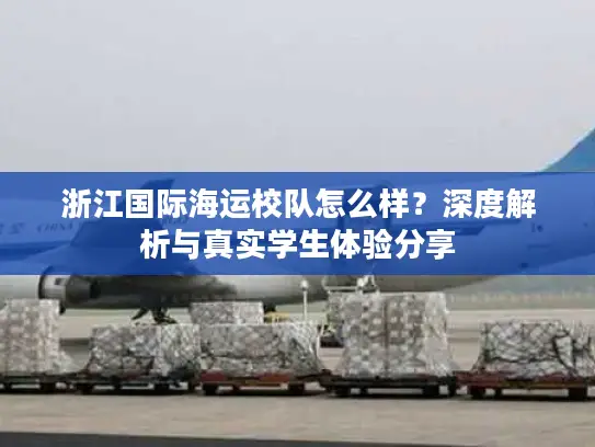 浙江国际海运校队怎么样？深度解析与真实学生体验分享