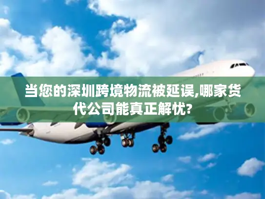 当您的深圳跨境物流被延误,哪家货代公司能真正解忧?