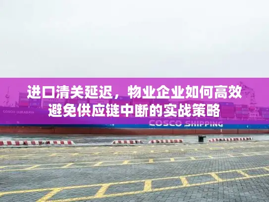 进口清关延迟，物业企业如何高效避免供应链中断的实战策略